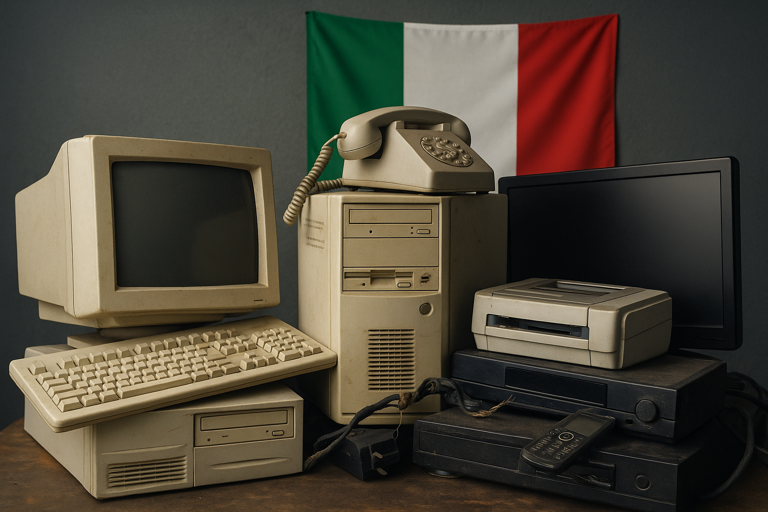 Rifiuti elettronici, cambia tutto: tracciabilità, multe e nuovi obblighi