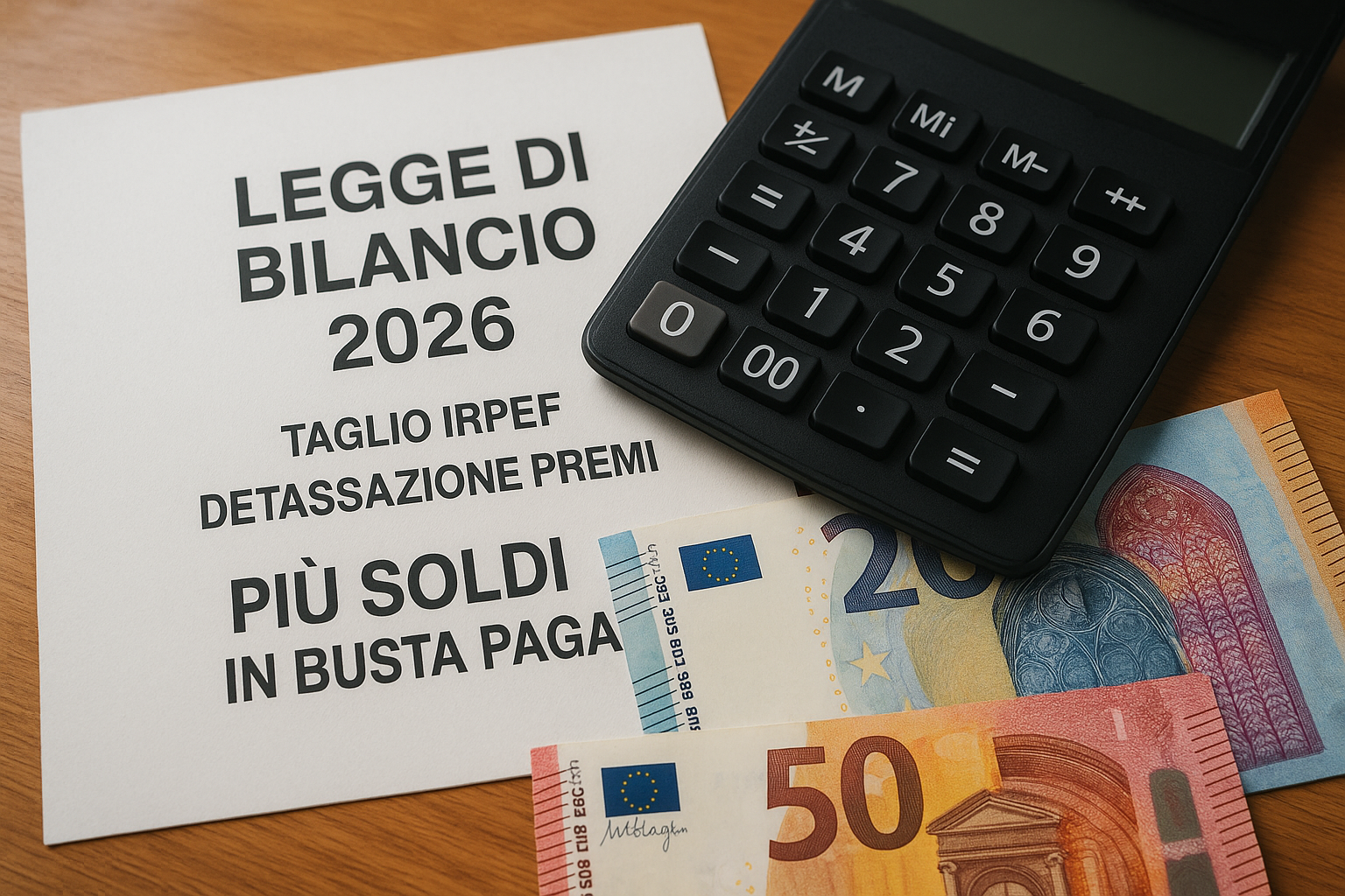 Busta paga più alta nel 2026? Ecco cosa cambia davvero con la manovra
