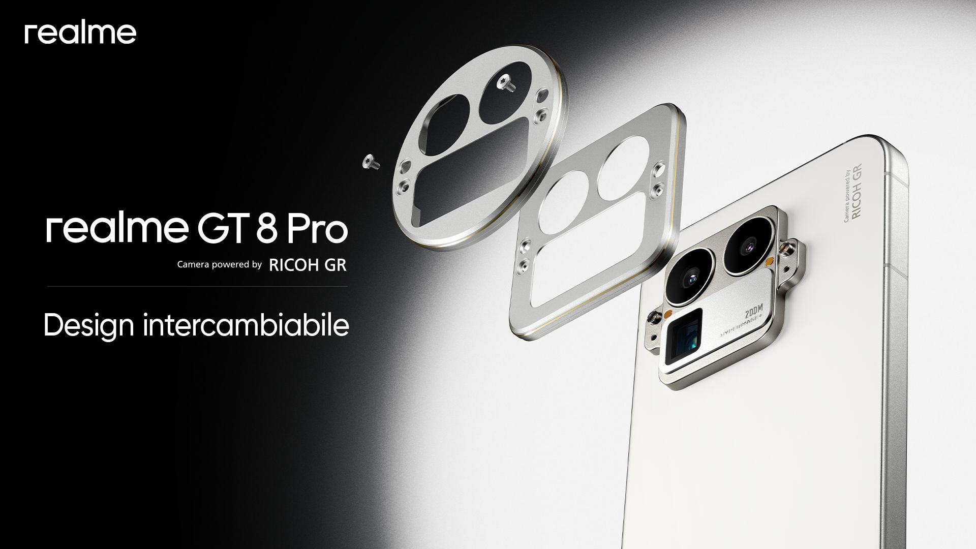realme GT 8 Pro: il primo flagship con fotocamera personalizzabile rivoluziona il design
