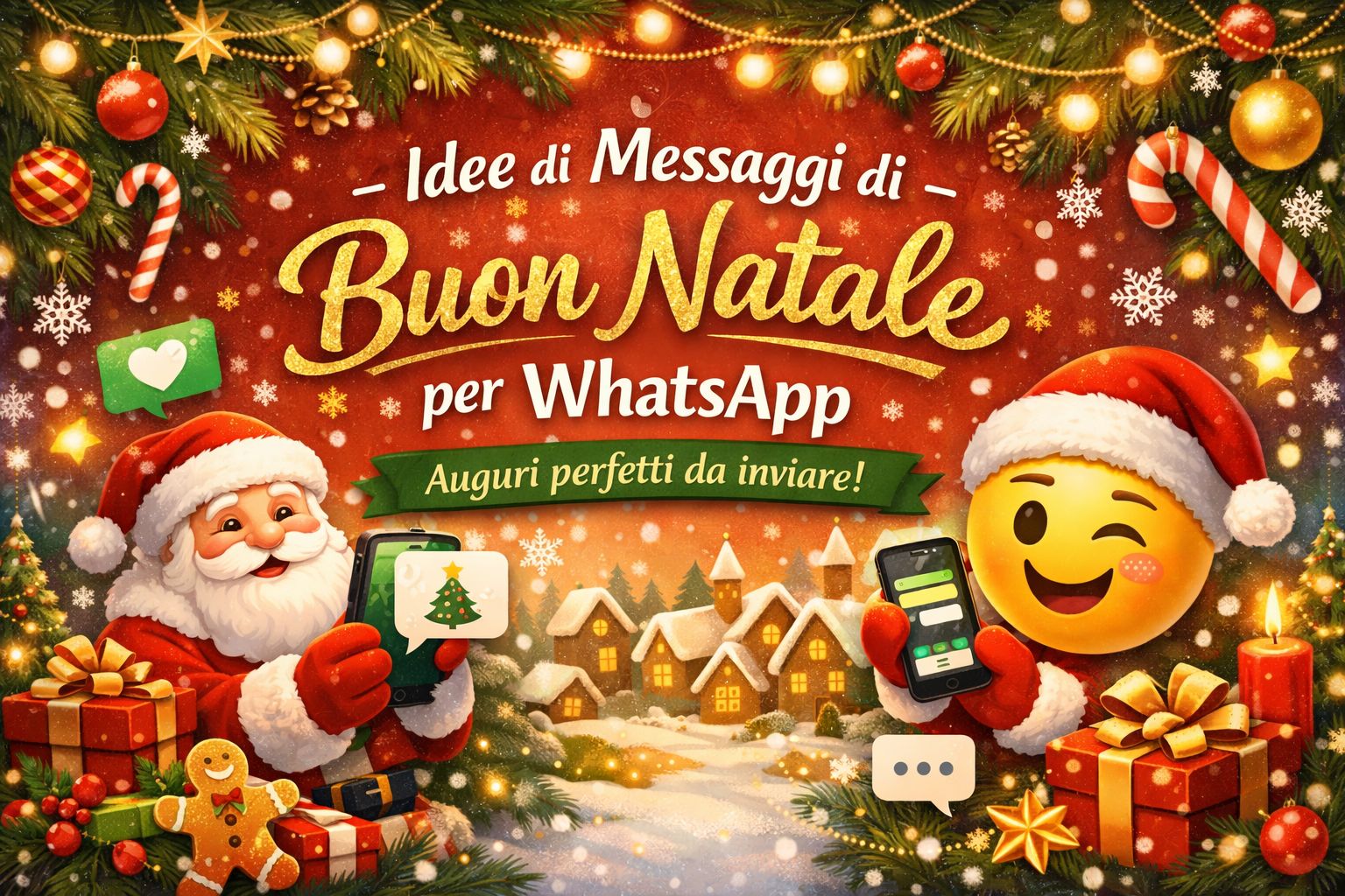 Auguri di Natale 2025 su WhatsApp: messaggi originali per amici, famiglia e colleghi