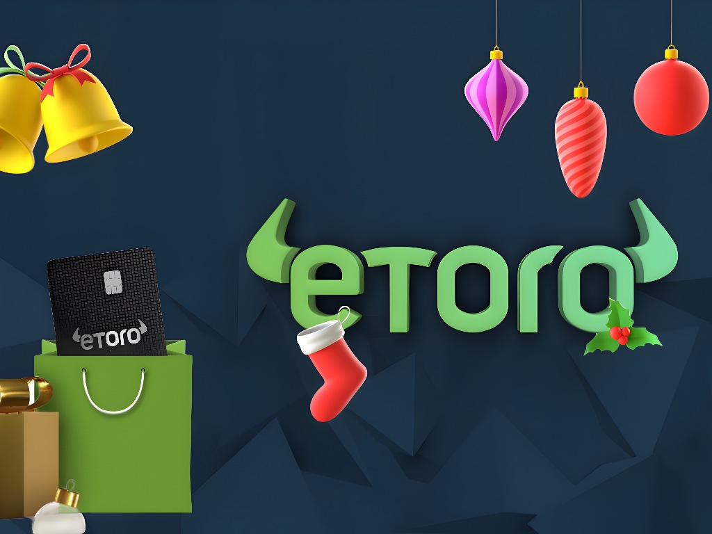 Con eToro a Natale scambi criptovalute senza commissioni per 1 mese