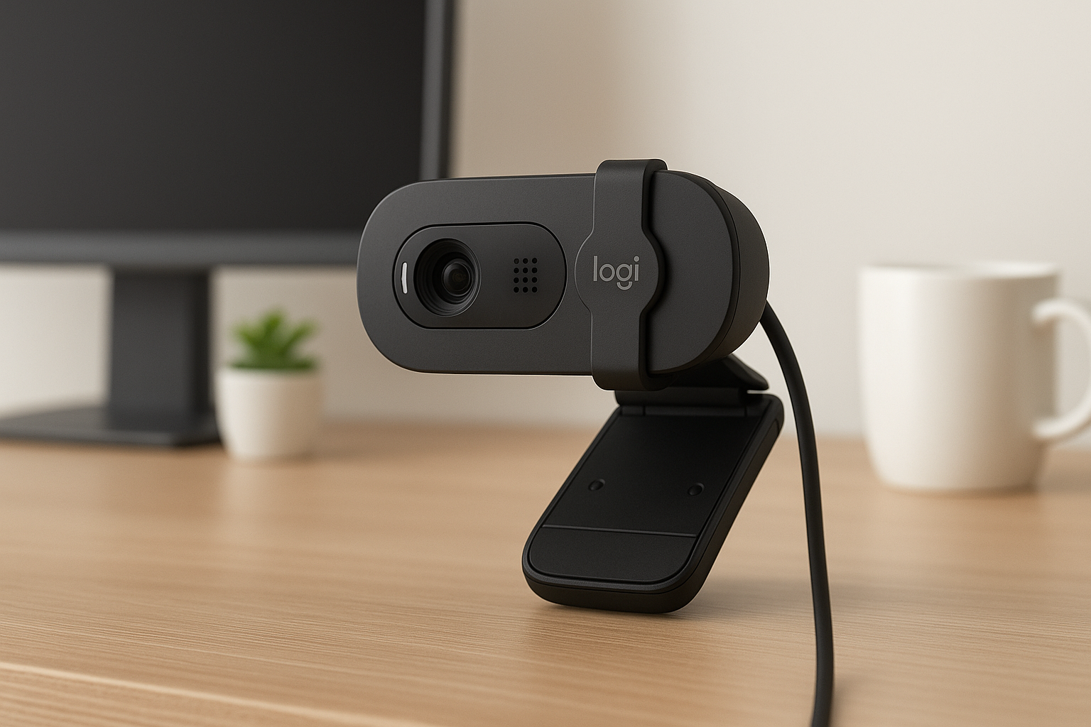 Logitech Brio 100 a 29,99 euro: webcam affidabile in sconto del 40%
