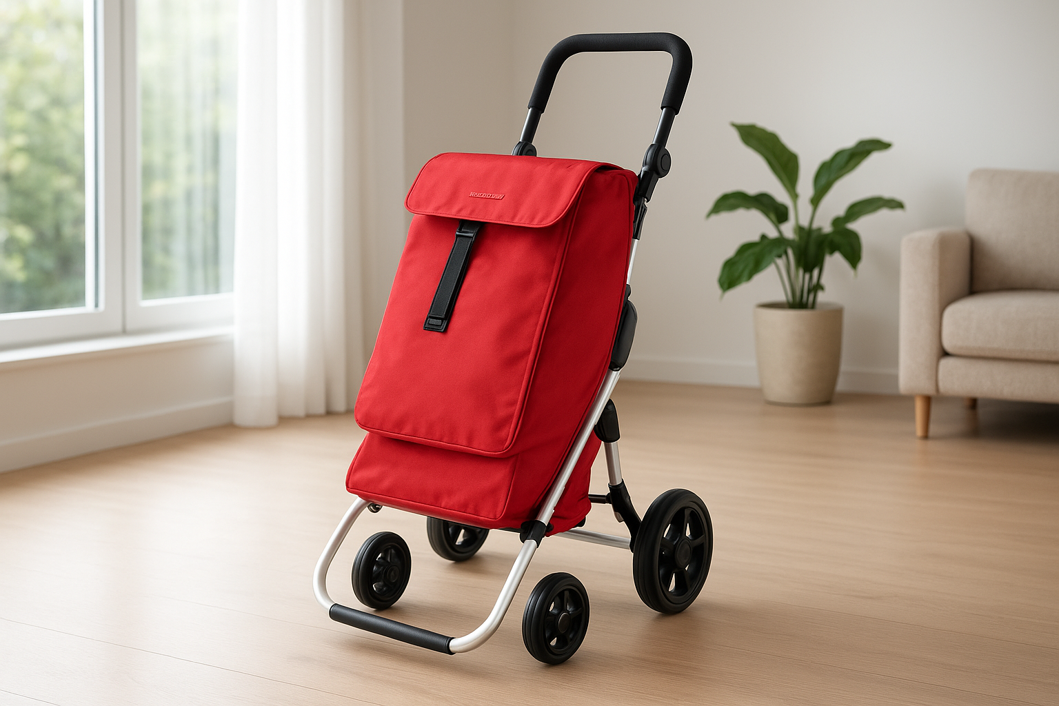 Basta borse scomode, fai la spesa senza sforzi con questo carrello in offerta