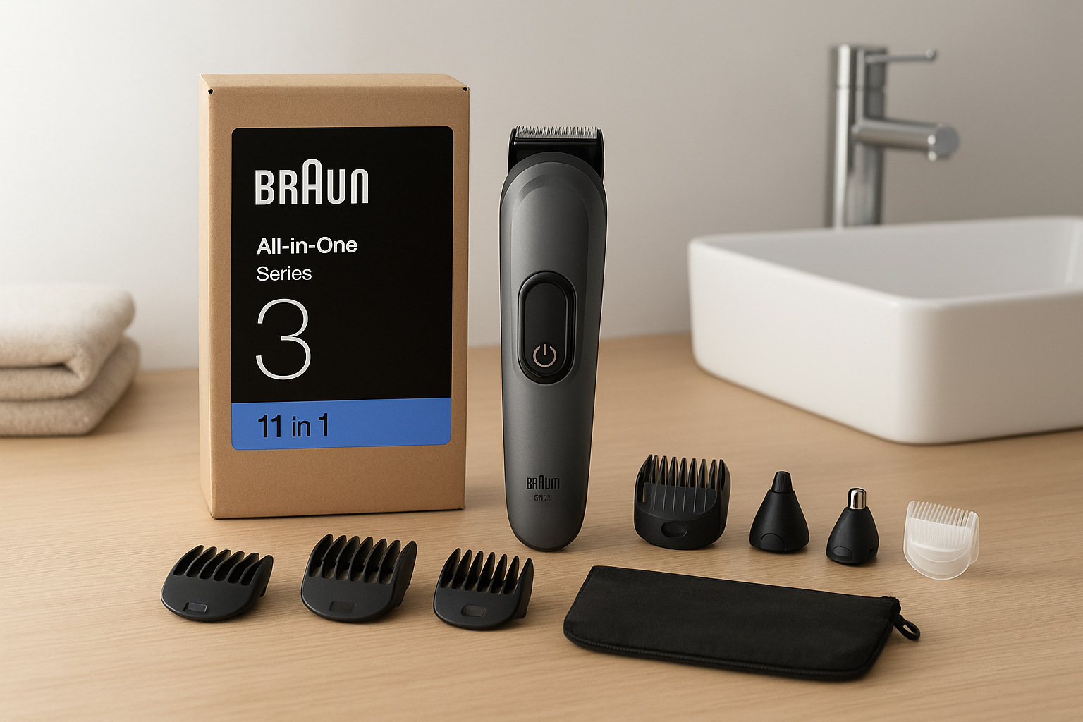 Braun AIO3565 11in1: il kit completo per il grooming ora a metà prezzo su Amazon