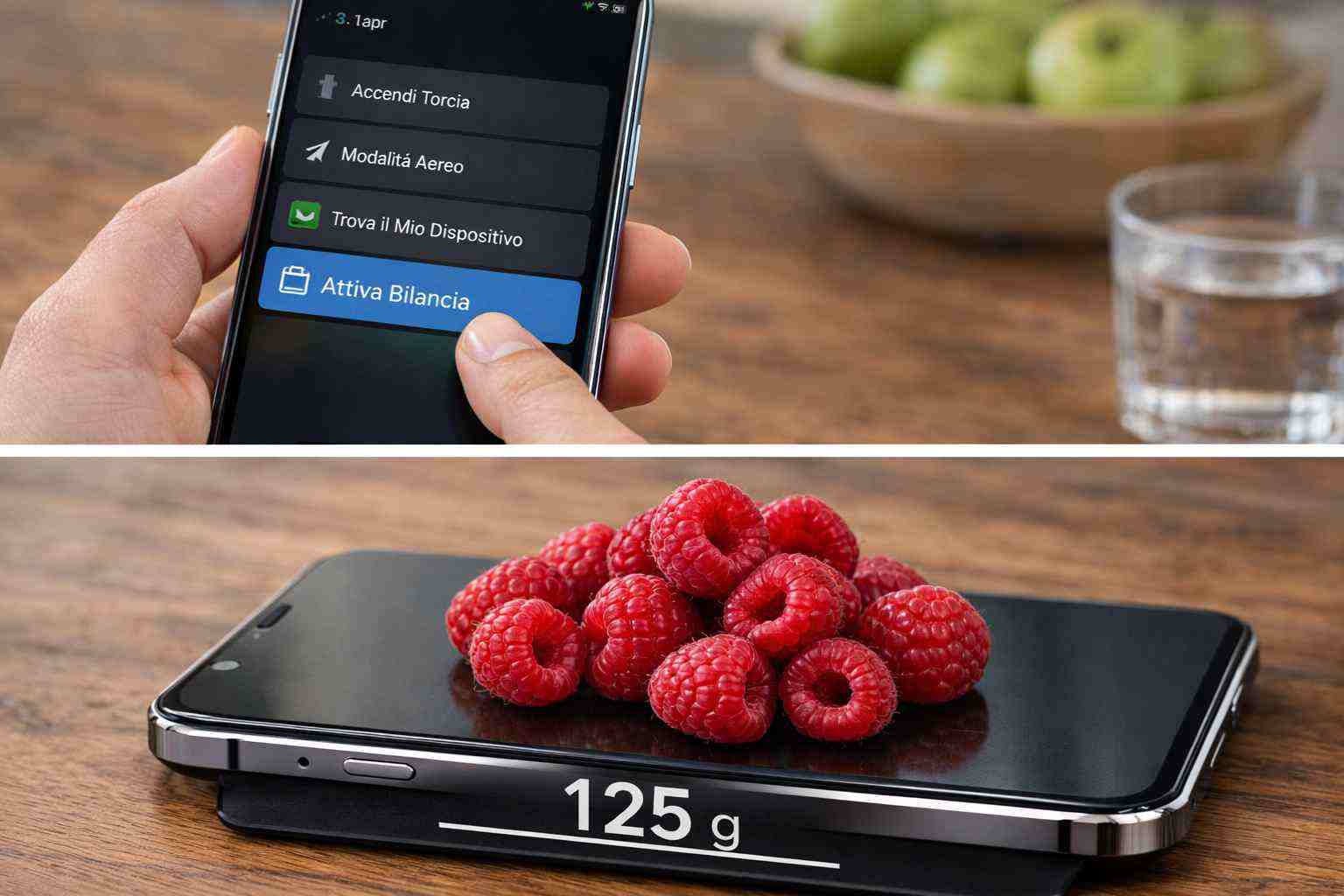 Il tuo smartphone ha una bilancia integrata: puoi attivarla in un attimo cliccando su questa opzione