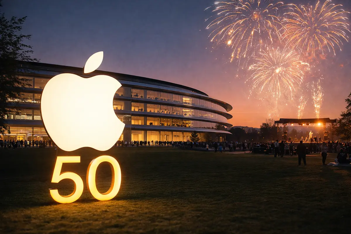 Apple chiude i 50 anni con un evento finale ad Apple Park: cosa sappiamo davvero