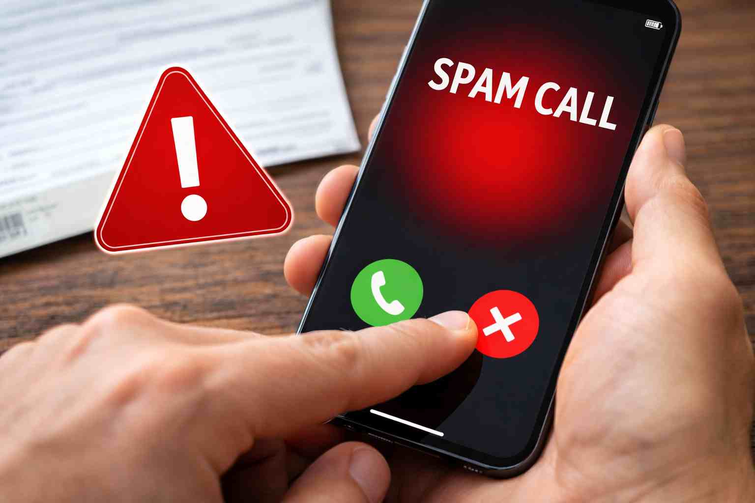 Chiamate Spam, se premi il tasto rosso per rifiutare, sei fregato: cosa succede veramente