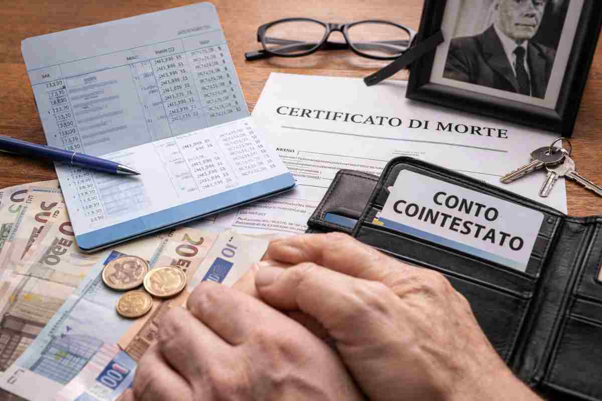 Conto cointestato, cosa succede quando uno dei due titolari muore? La legge spiegata semplicemente