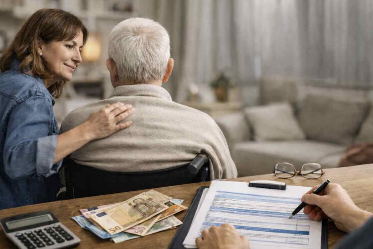 Invalidità, assegno da 480 euro al mese ai caregiver: requisiti e condizioni