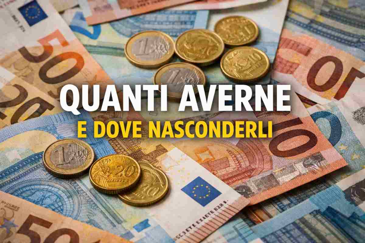 Contanti a casa: gli esperti consigliano quanti averne e dove nasconderli