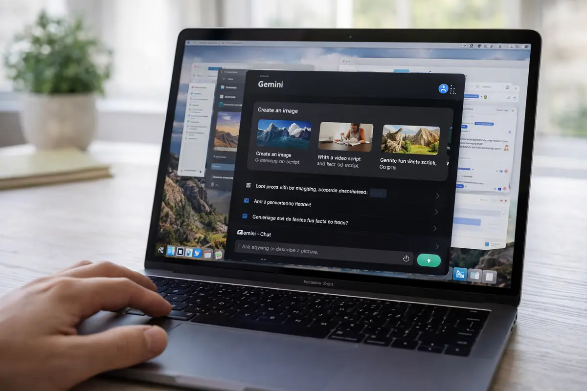 Gemini arriva anche su Mac: la beta nascosta svela una novità importante