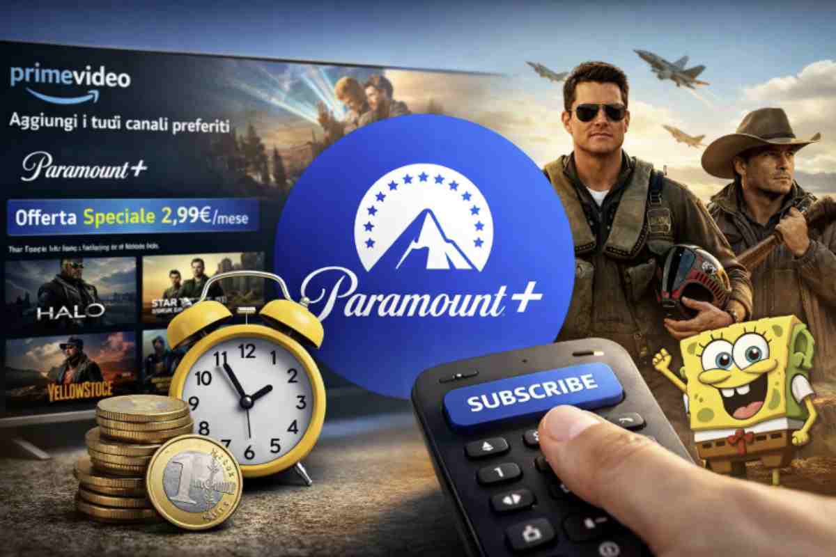 Paramount+ a 2,99 euro al mese tramite Amazon: c'è poco tempo per approfittare dell'offerta