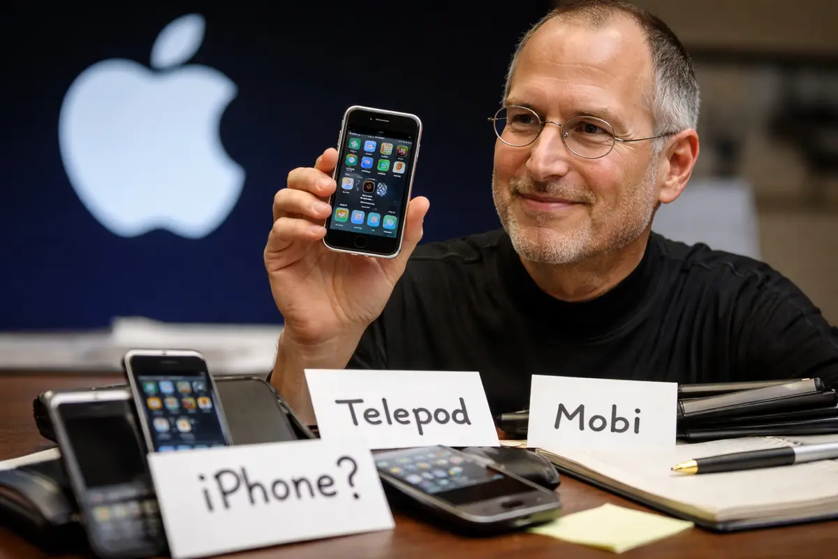 Quando l’iPhone rischiava di chiamarsi Telepod, Mobi o Tripod: la storia che pochi conoscono
