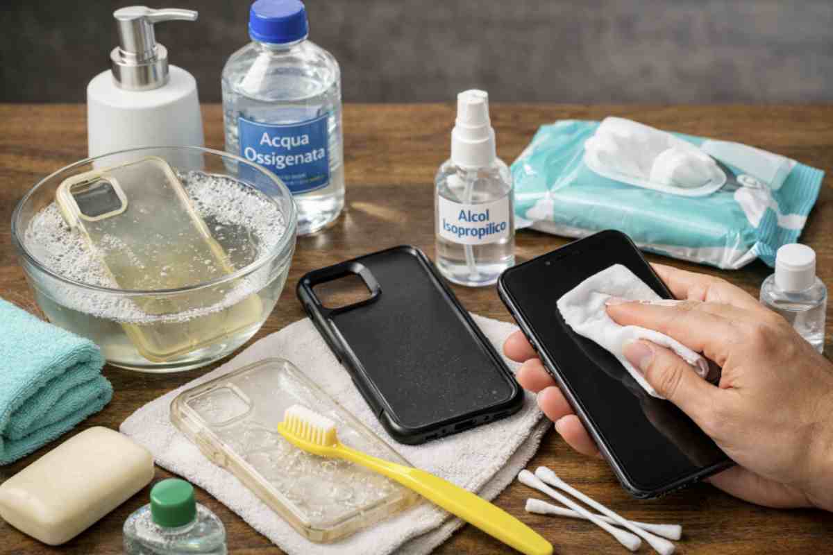 C’è poi un aspetto che negli ultimi anni è entrato con forza nelle abitudini quotidiane: la disinfezione. Se lo smartphone viene appoggiato