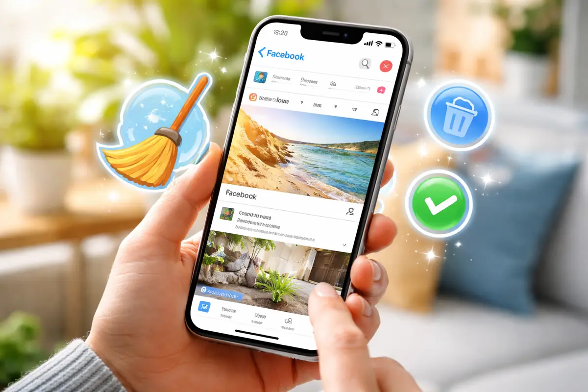 Facebook lento su iPhone: il trucco per liberare spazio e farlo tornare veloce