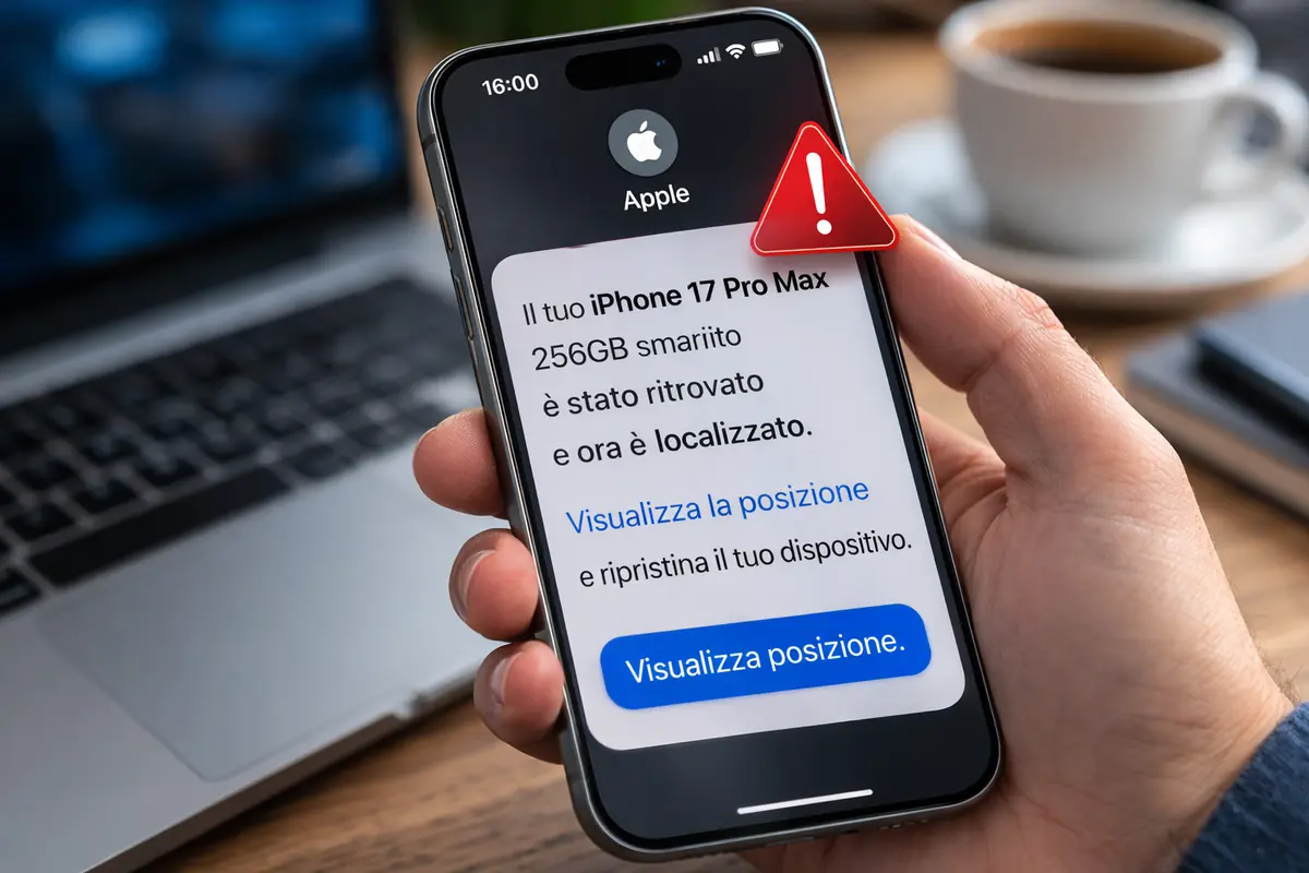 Truffa iPhone smarrito: come evitare che ti rubino l’Apple ID
