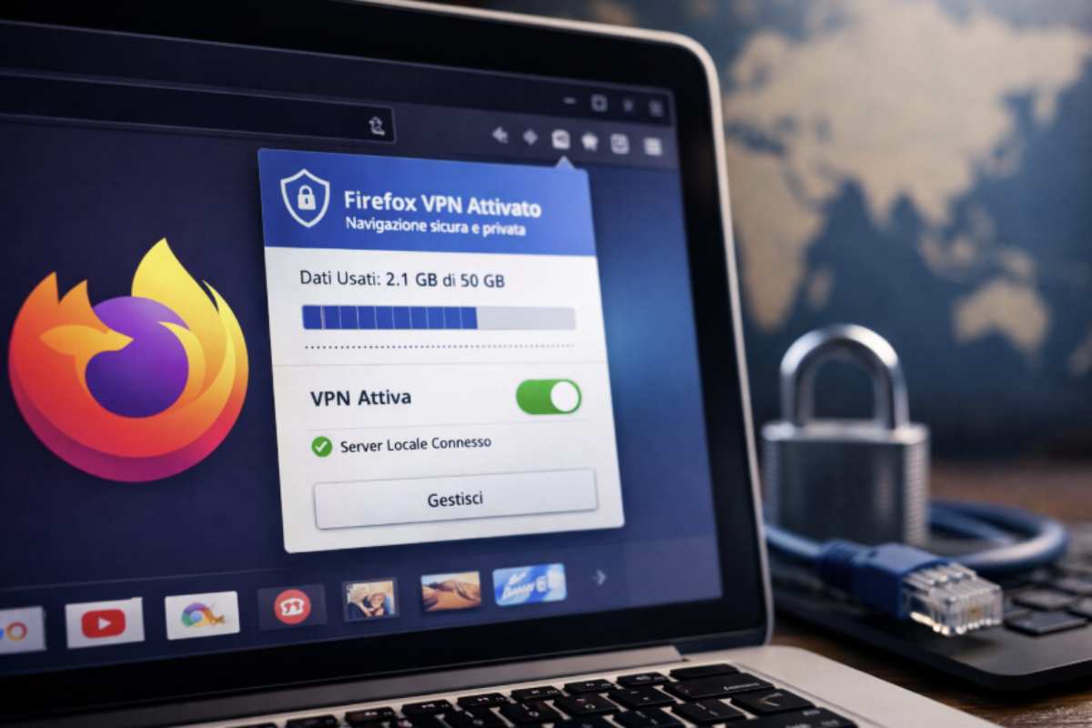 Firefox cambia le regole: VPN gratis direttamente nel browser