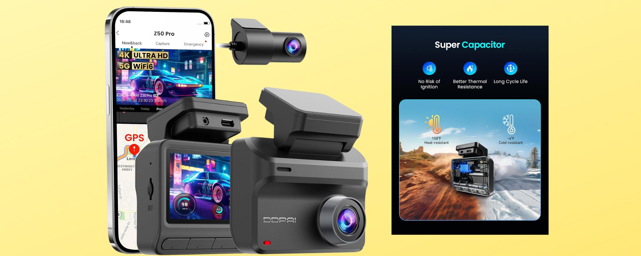 Questa dash cam non registra solo gli incidenti: controlla l’auto quando non ci sei