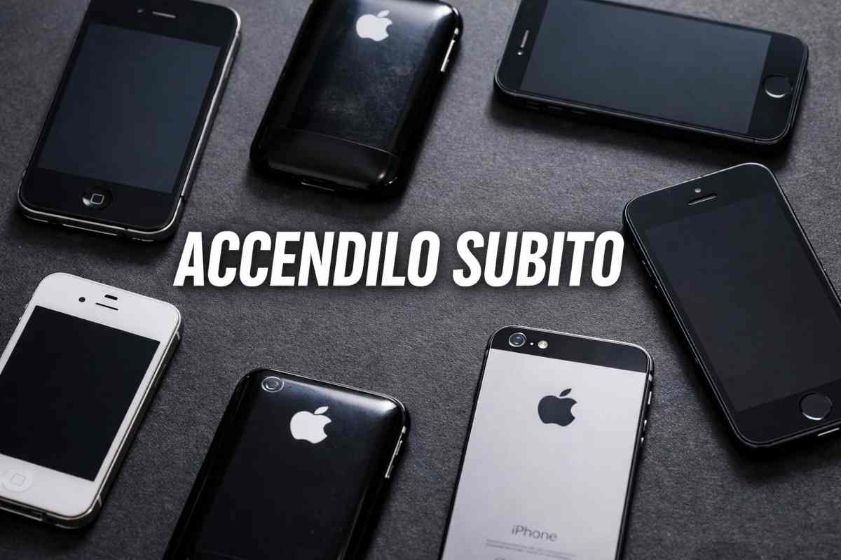 Hai un vecchio iPhone? Anche se non lo usi corri ad accenderlo, lo chiede Apple