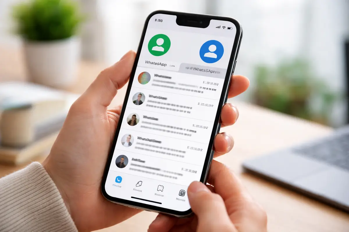 WhatsApp su iPhone permette due account: cosa cambia con il nuovo aggiornamento