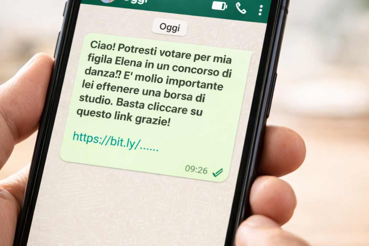 Whatsapp, la nuova truffa "della bambina" ti svuota il conto in un amen