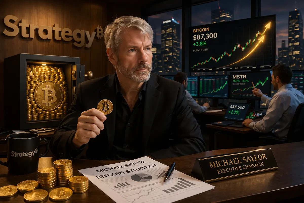 La strategia Bitcoin di Saylor e gli effetti sul mercato finanziario