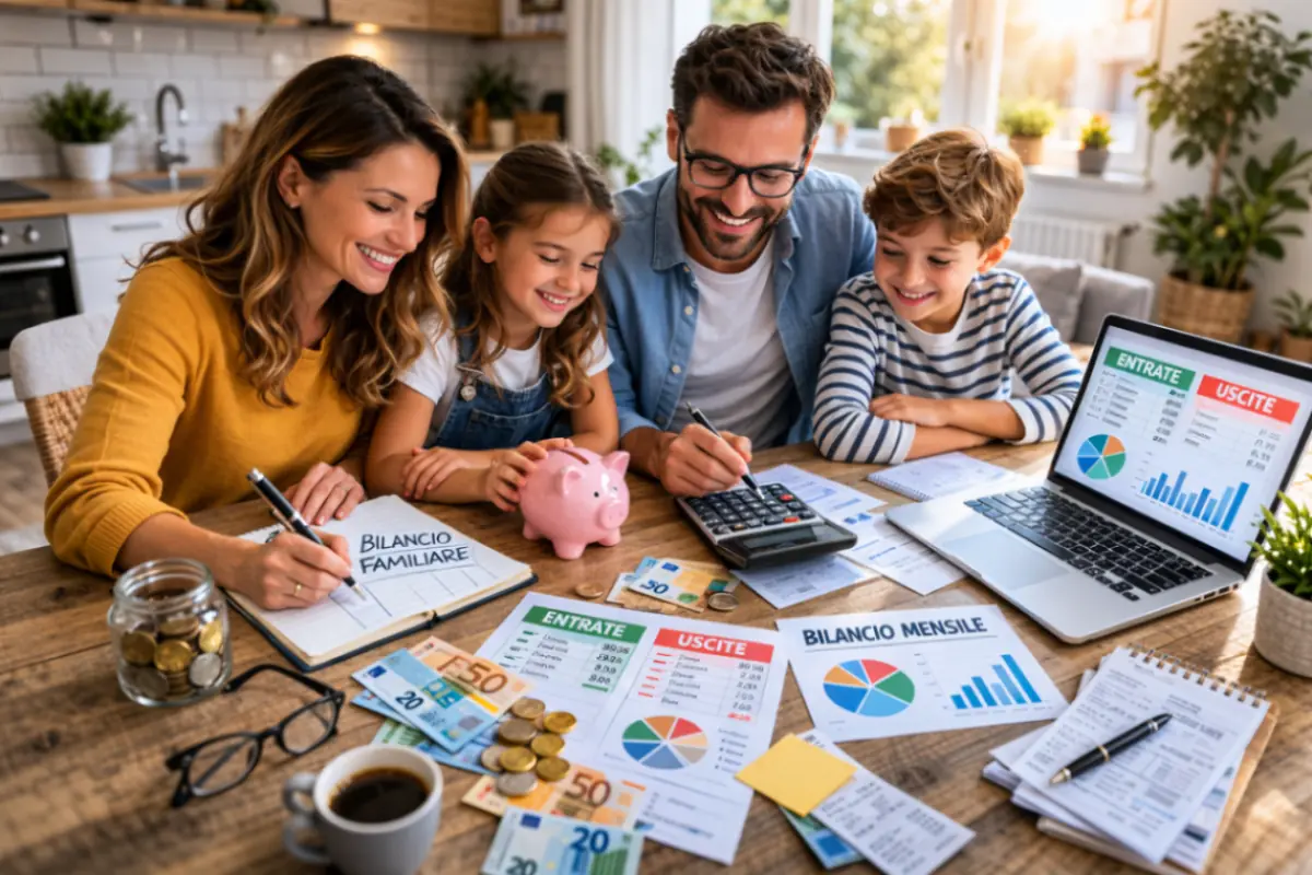 Bilancio familiare: il metodo semplice per capire davvero quanto spendiamo ogni mese