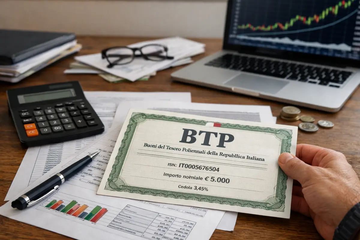 BTP 2036, oggi costa meno: quanto puoi guadagnare davvero investendo 5.000 euro