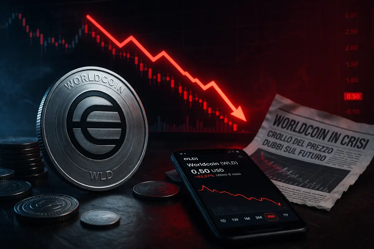 Declino di Worldcoin: fattori del crollo e prospettive future