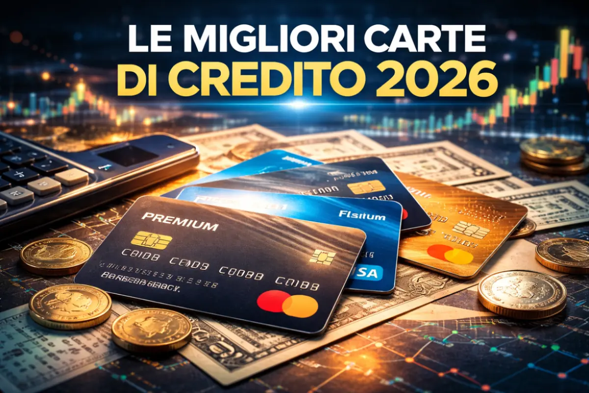 Le migliori carte di credito del 2026: come scegliere quella giusta tra costi, plafond e vantaggi
