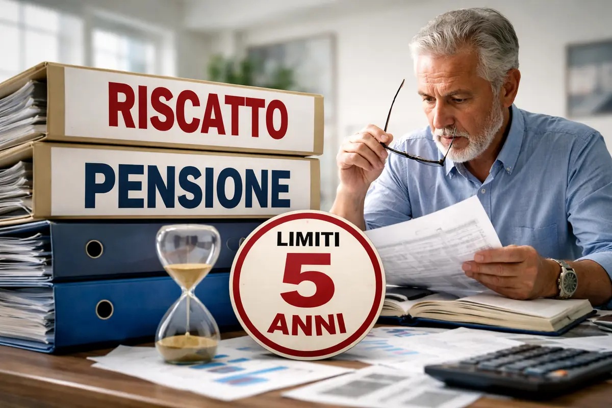 Pensione, nuova apertura INPS sul riscatto: la soglia dei 5 anni non blocca più tutto