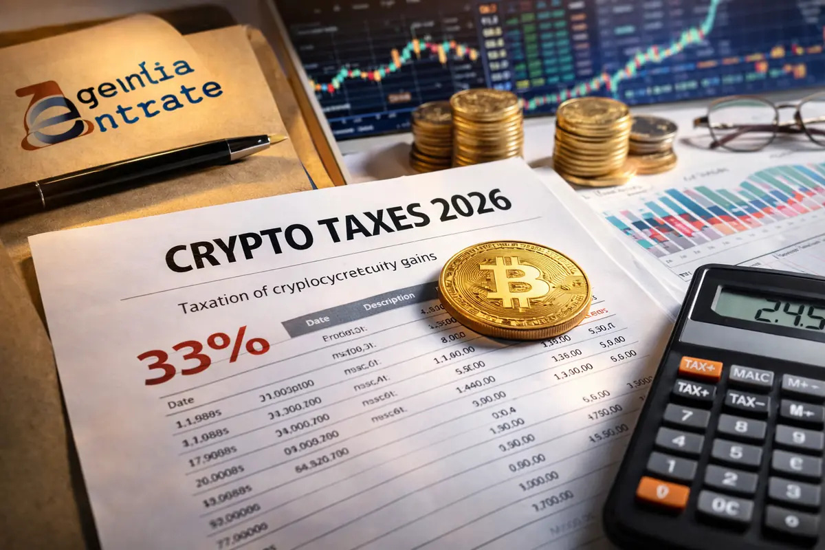 Criptovalute e Fisco nel 2026: cosa sta cambiando davvero tra controlli, aliquote e rischi di riqualificazione