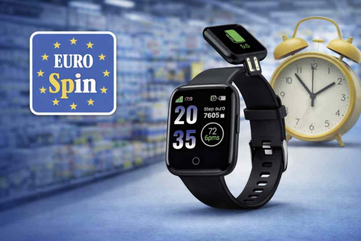 Come l'Apple Watch, ma costa solo 16,99€ da Eurospin: hai poco tempo per approfittarne