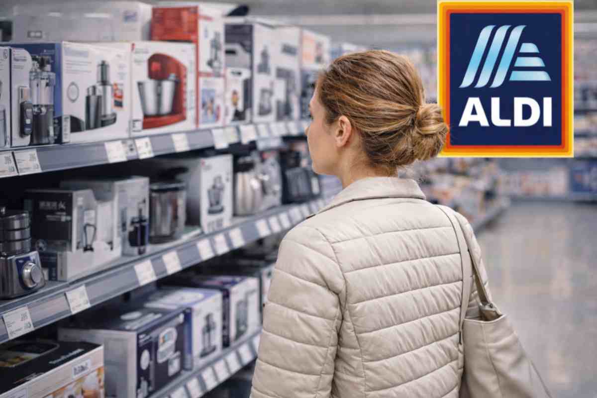 Altro che Lidl, tutti da Aldi: l'elettrodomestico da 300€ oggi ne costa solo 49