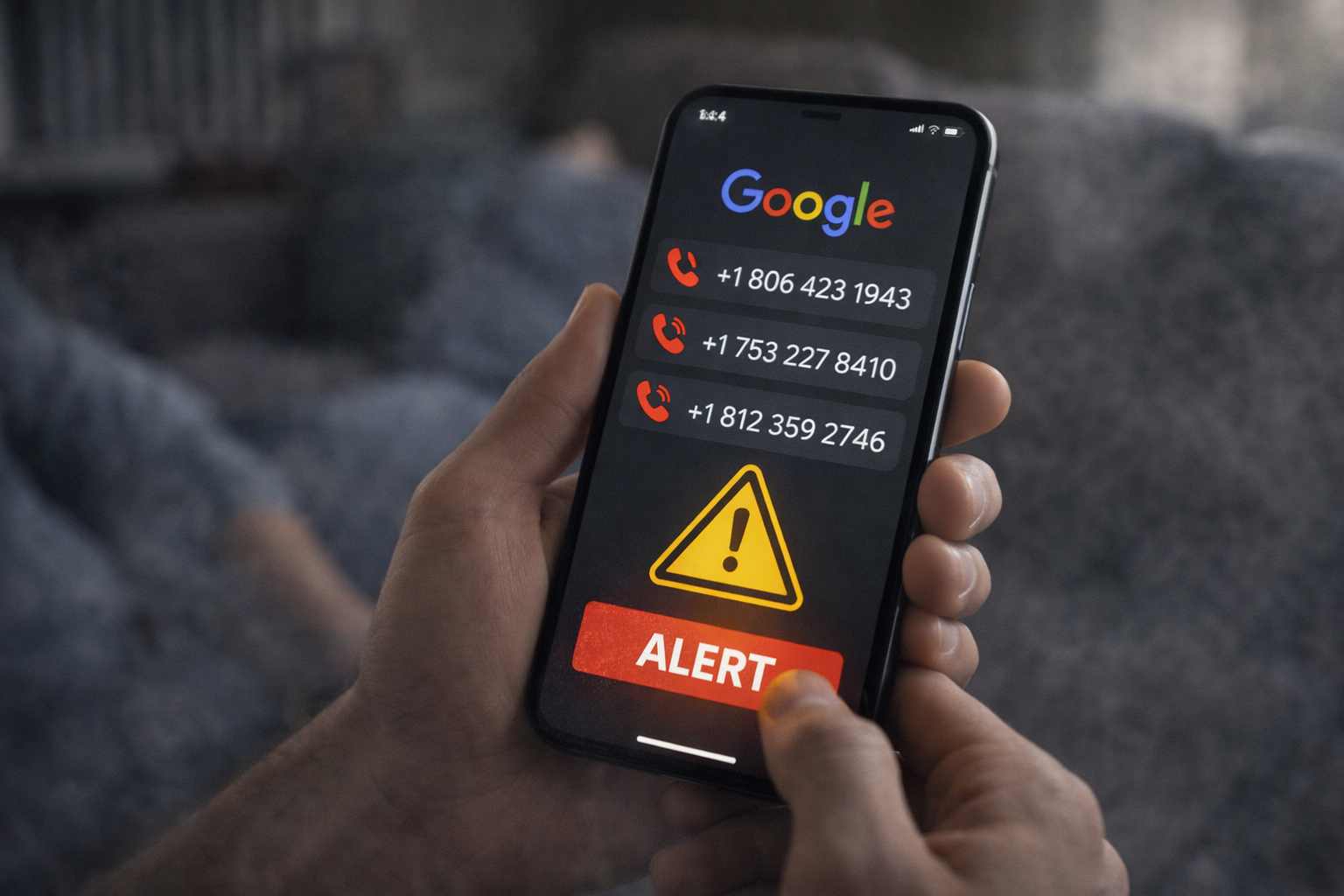 Google lancia l'allarme, se ricevi una chiamata da questi 3 numeri devi attivare la procedura di allerta sul telefono
