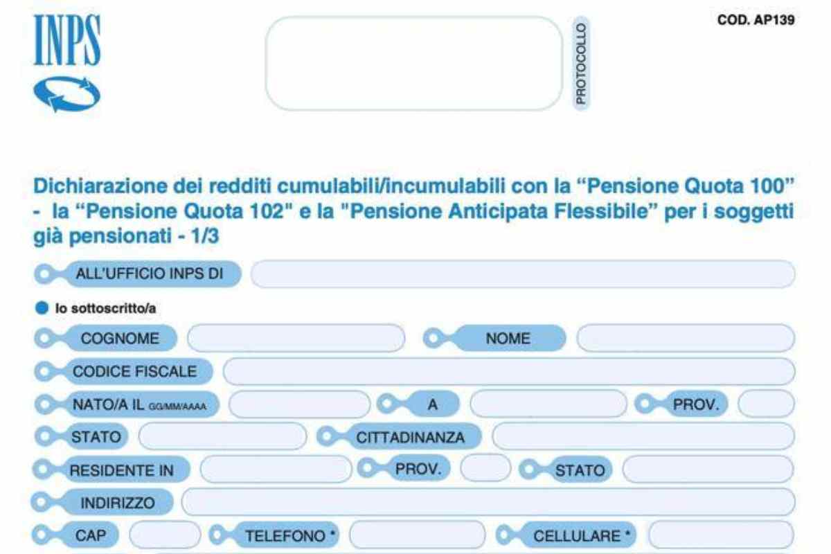 L’anno prossimo puoi andare in pensione prima dei 62 anni, ma serve il modulo AP45: come richiederlo ora