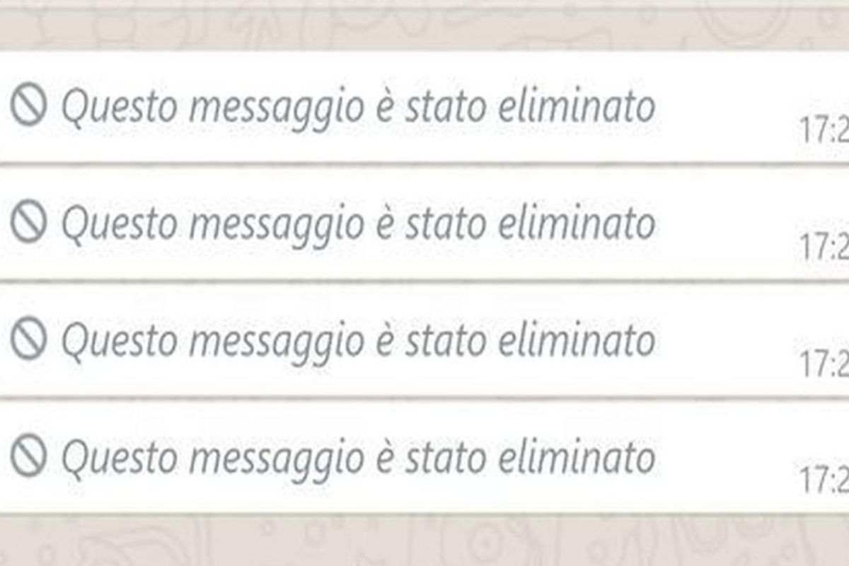 Screen messaggi eliminati come recuperarli