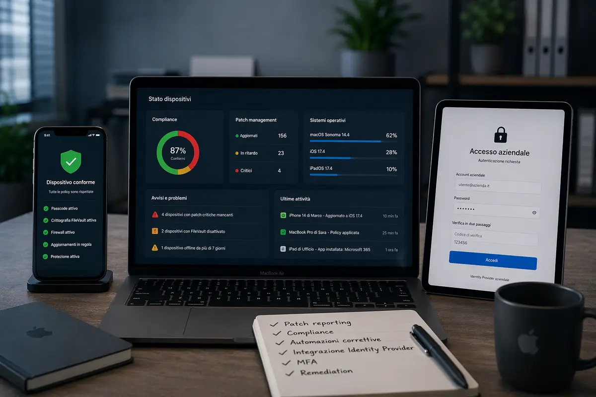 Dashboard di sicurezza