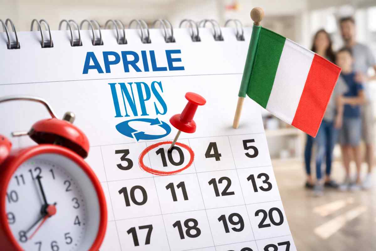 Inps, è il 10 aprile la data da non dimenticare per le famiglie italiane: devono provvedere tutti