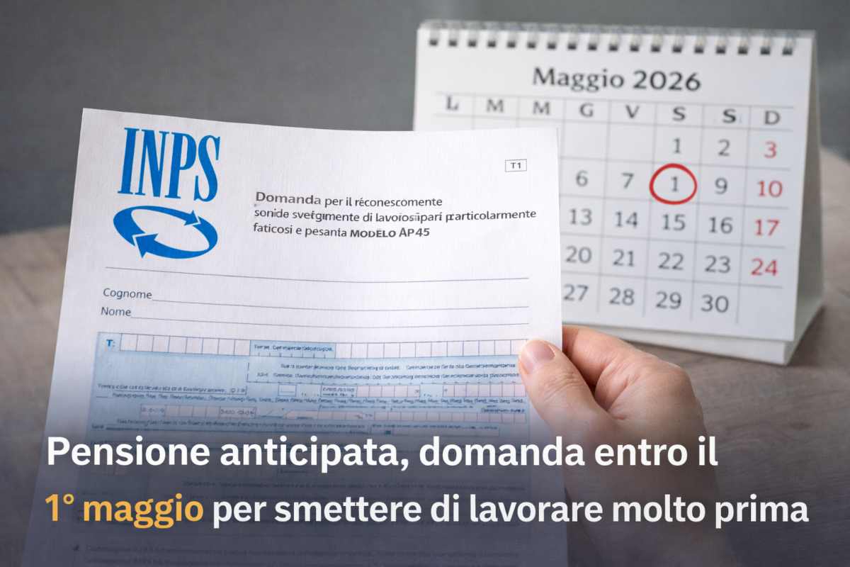 Pensione anticipata, se fai questa domanda entro il 1° Maggio smetti di lavorare molto prima: la comunicazione ufficiale dell’Inps