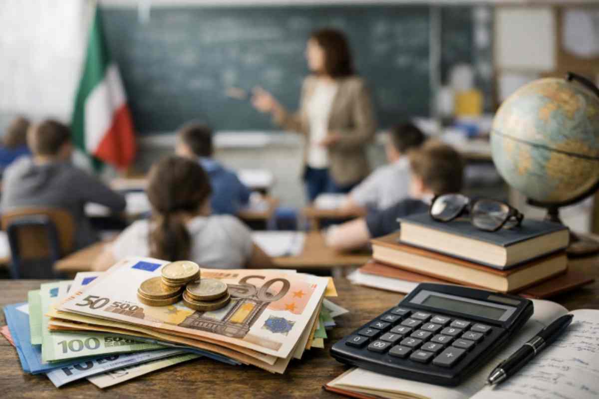 Stipendi scuola: aumenti fino a 180 euro e nuove tabelle per docenti e ATA