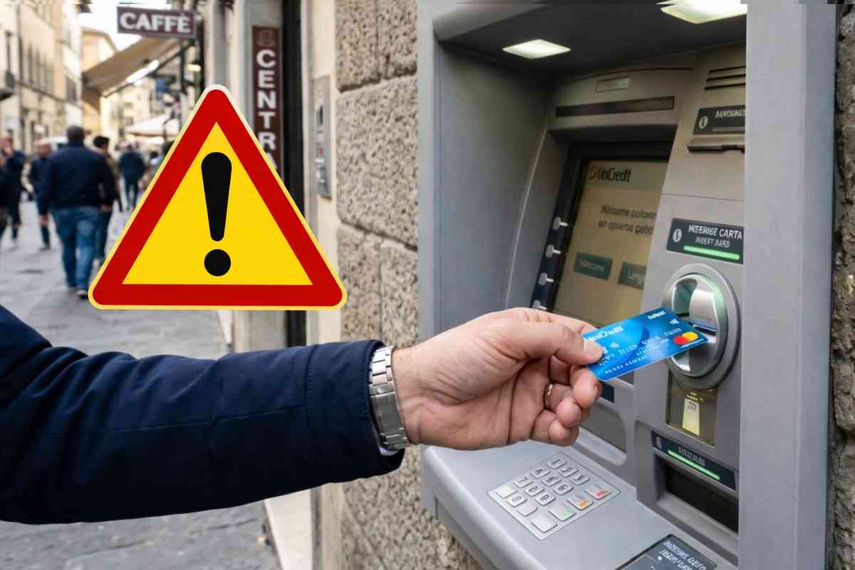 Bancomat, il nuovo trucco “del filo” che ti svuota il conto: cosa controllare quando prelevi