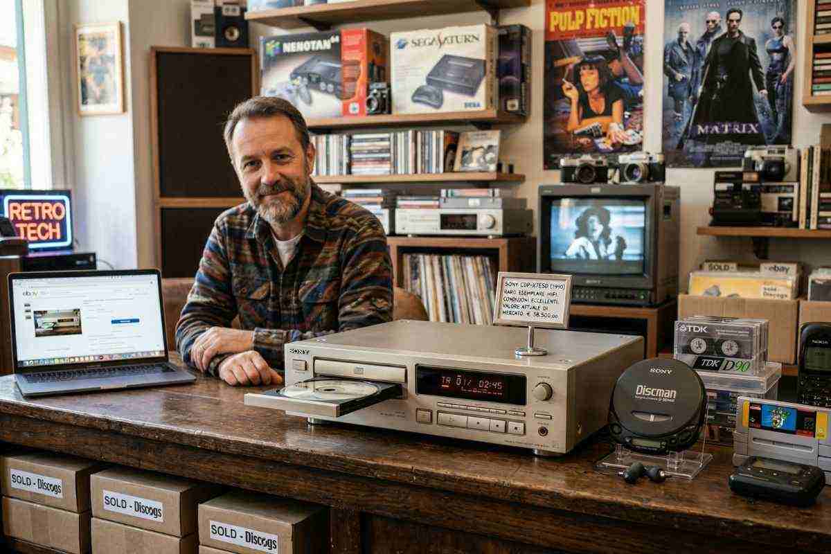 Altro che Bitcoin: il vecchio lettore CD degli anni ’90 che oggi costa quanto un’auto