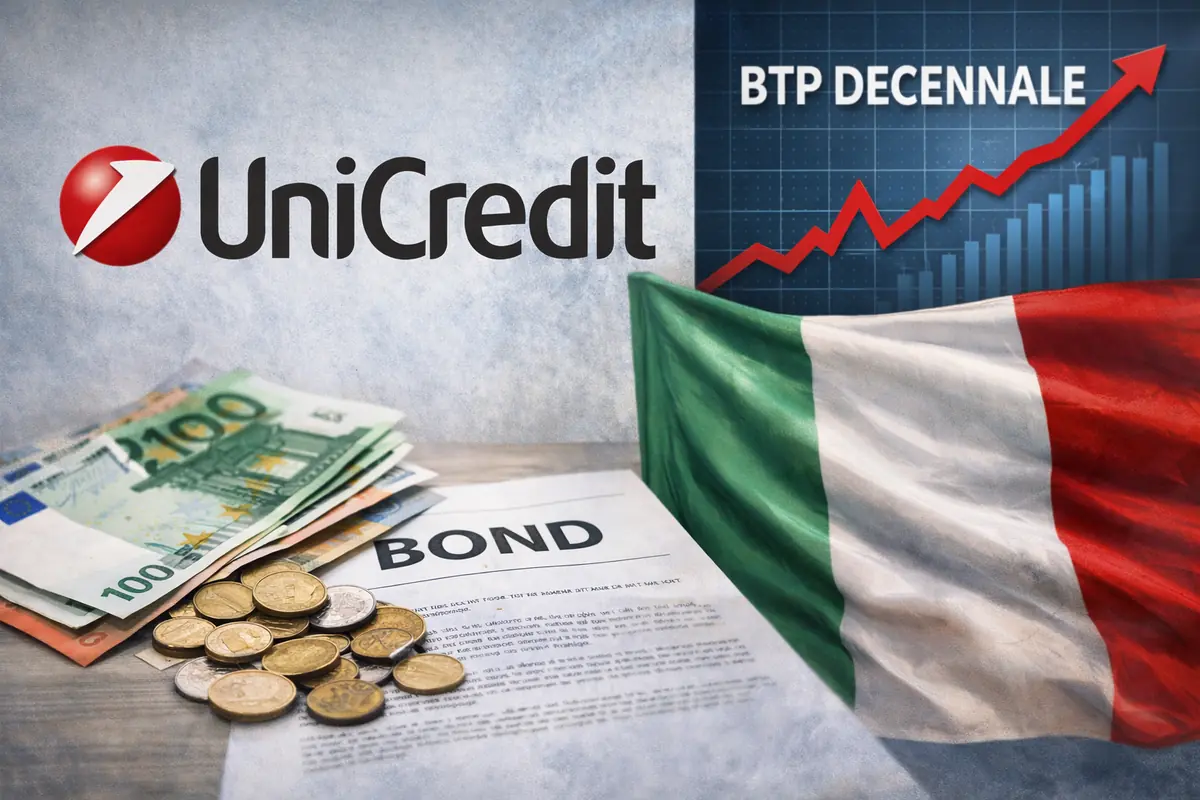 Bond retail Unicredit: dal quarto anno cedola agganciata al BTp decennale