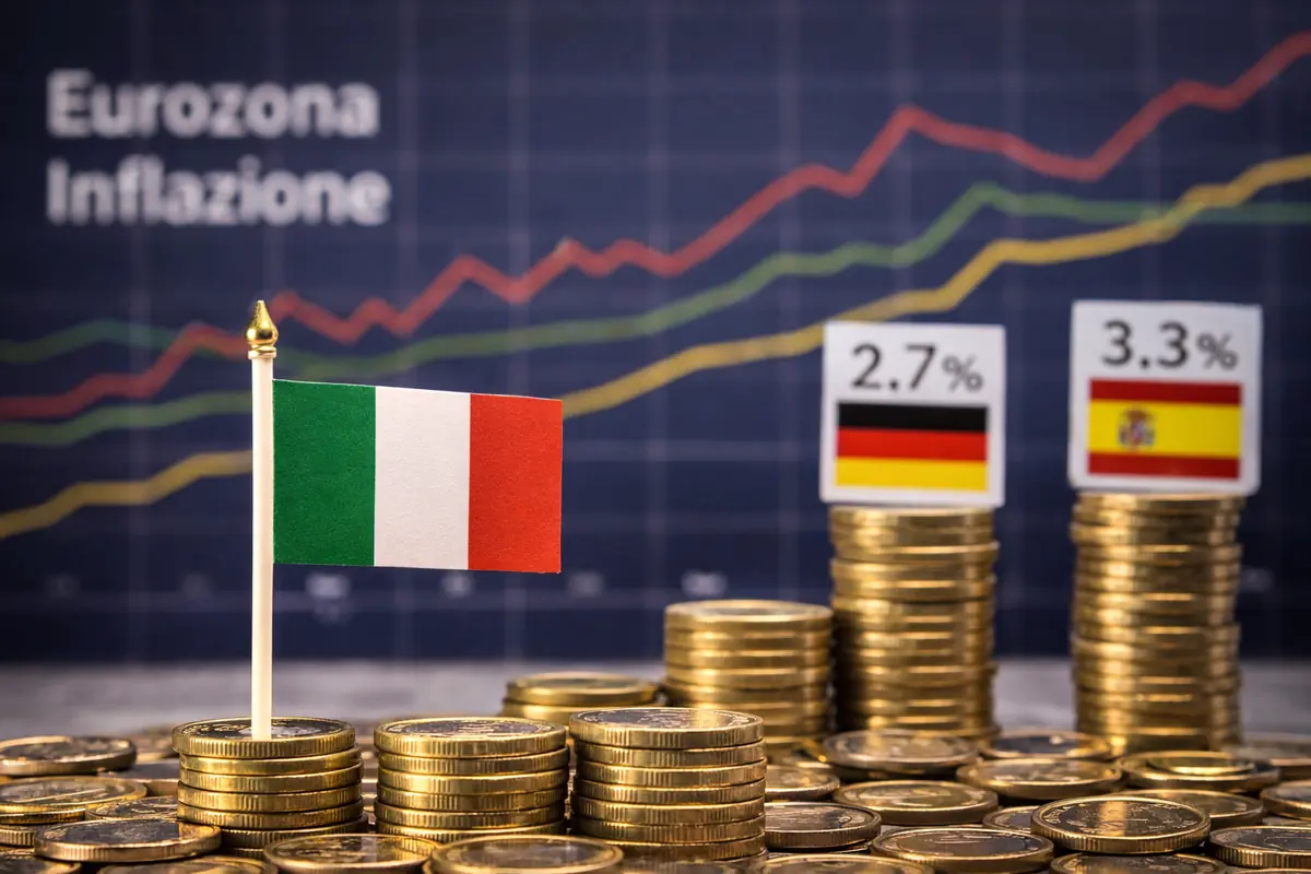 Inflazione, l’Italia sorprende a marzo: è la più bassa nell’Eurozona mentre gli altri Paesi corrono