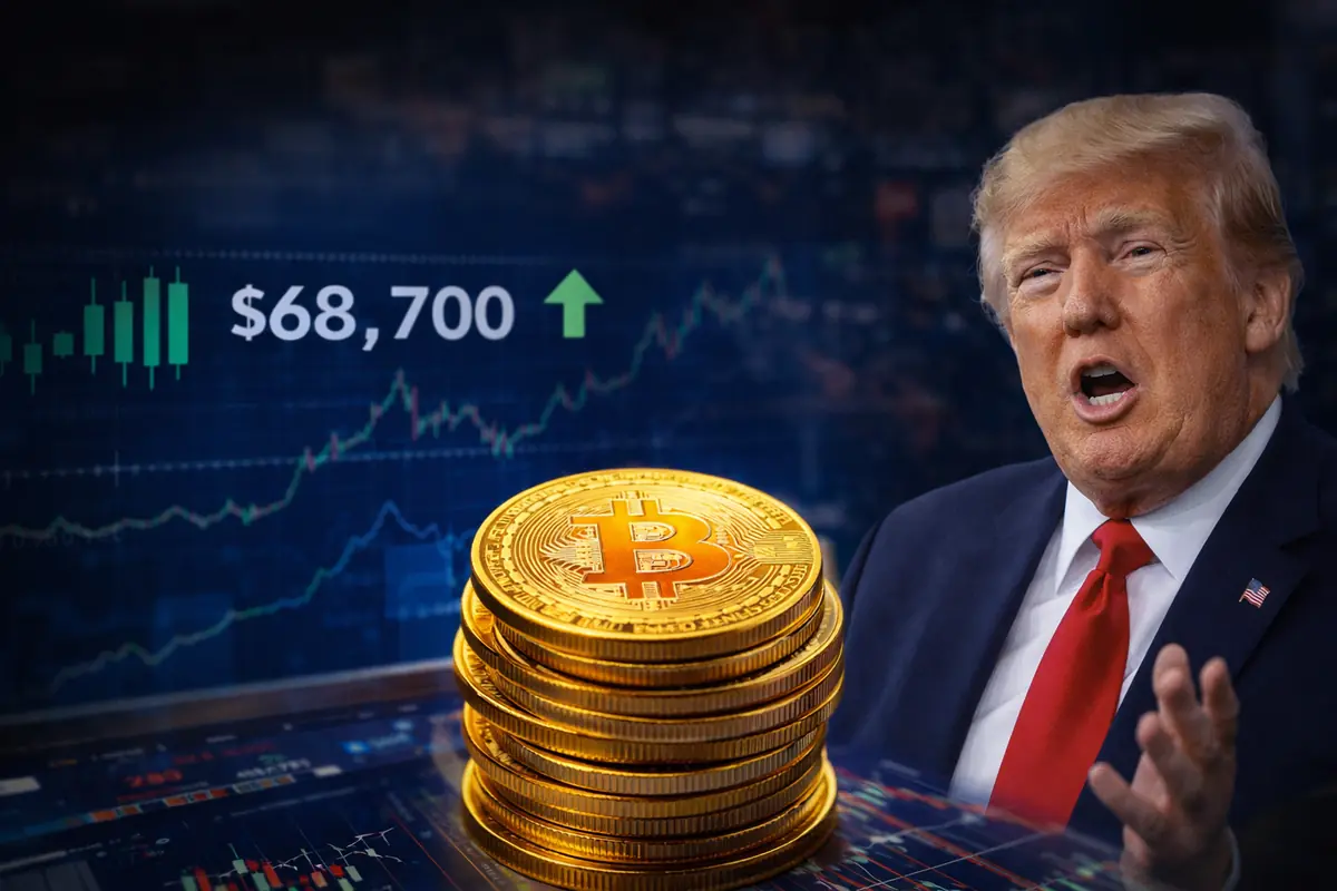 Bitcoin sfiora i 69mila dollari: le parole di Trump sulla guerra con l’Iran riaccendono le criptovalute
