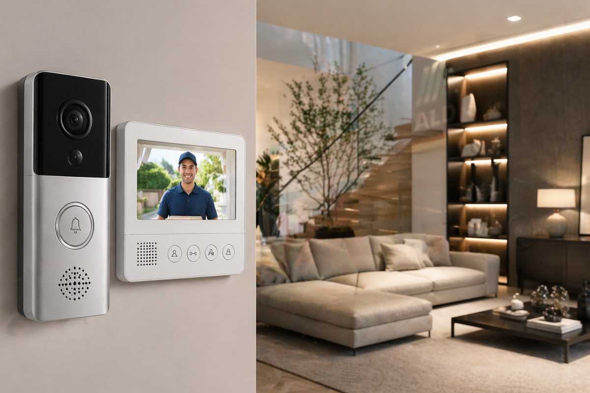 videocitofono in casa
