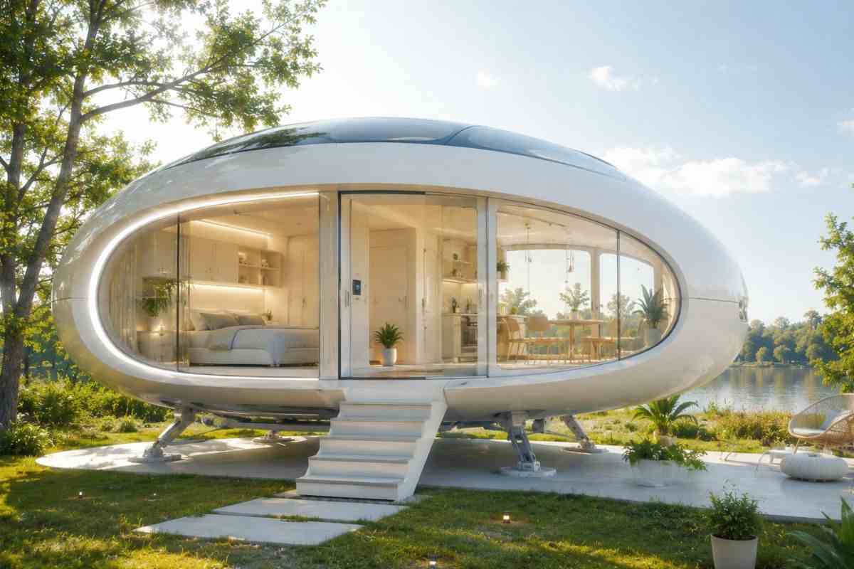 Esterno casa atronave