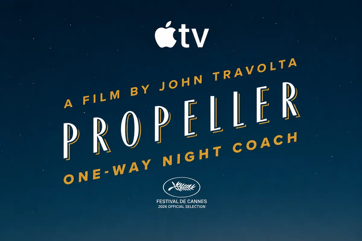 John Travolta debutta alla regia con “Propeller One-Way Night Coach” su Apple TV