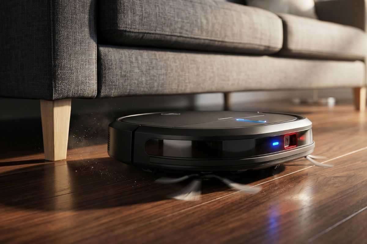 Amazon, robot aspirapolvere nel salotto